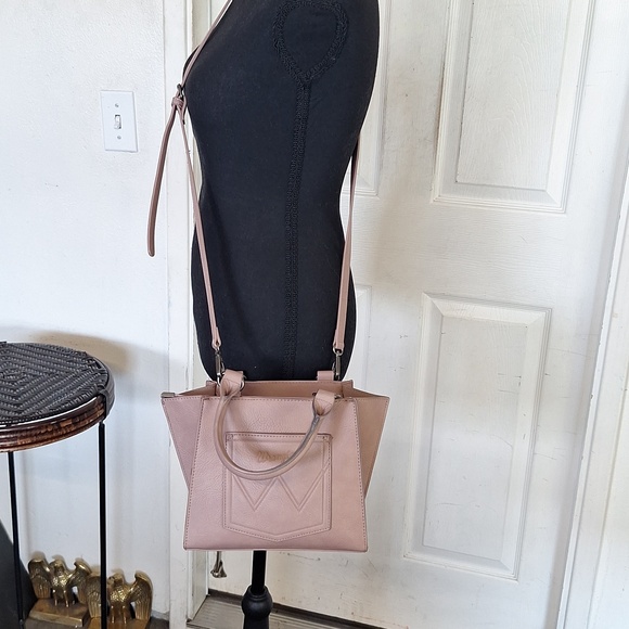 Wrangler Pink Paisley Satchel Handbag Crossbody Bag - Picture 3 of 16